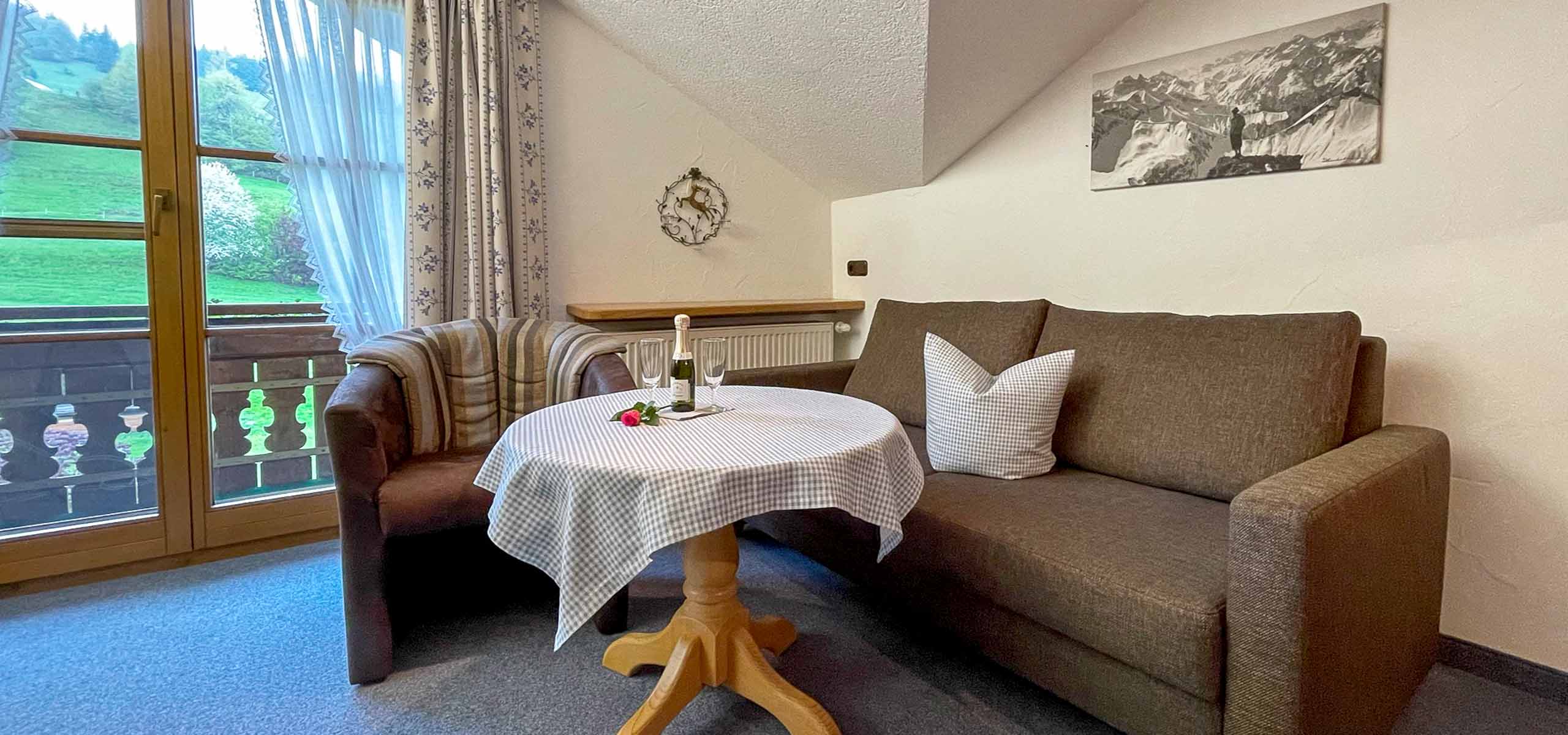 Wohnzimmer Fewo Wannenkopf